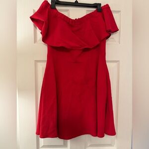 Black Halo Penelope Mini in Red